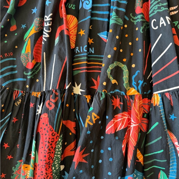 FARM Rio Multicolor Zodiac Mini Dress - Picture 5 of 7